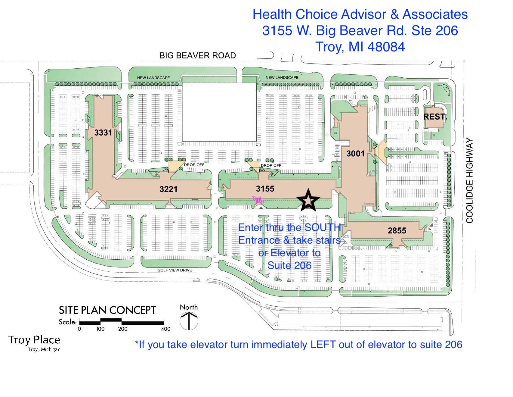 Health Choice Advisor & Associates 3155 Wesst Big beaver Rd, Suite 206 Troy,MI 48084